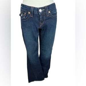 True Religion Dark Blue Boot Cut Jeans